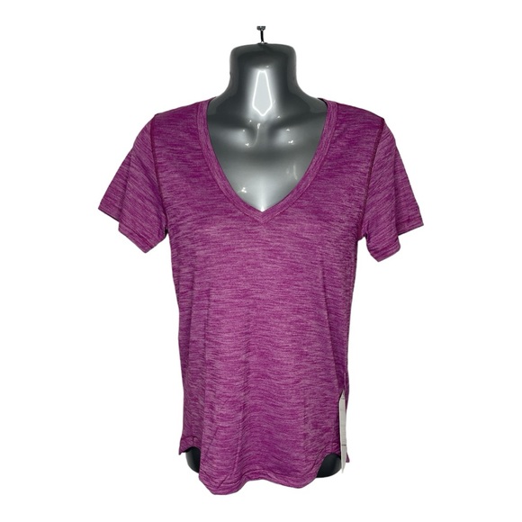 lululemon athletica Tops - Lululemon What the Sport Short Sleeve Tee Purple Regal Plum, Size 6 New